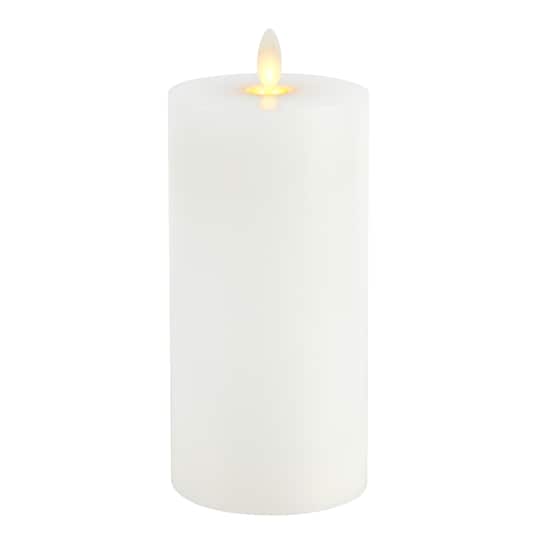 3" x 6" Moving Flame LED Wax Pillar Candle by Ashland®
